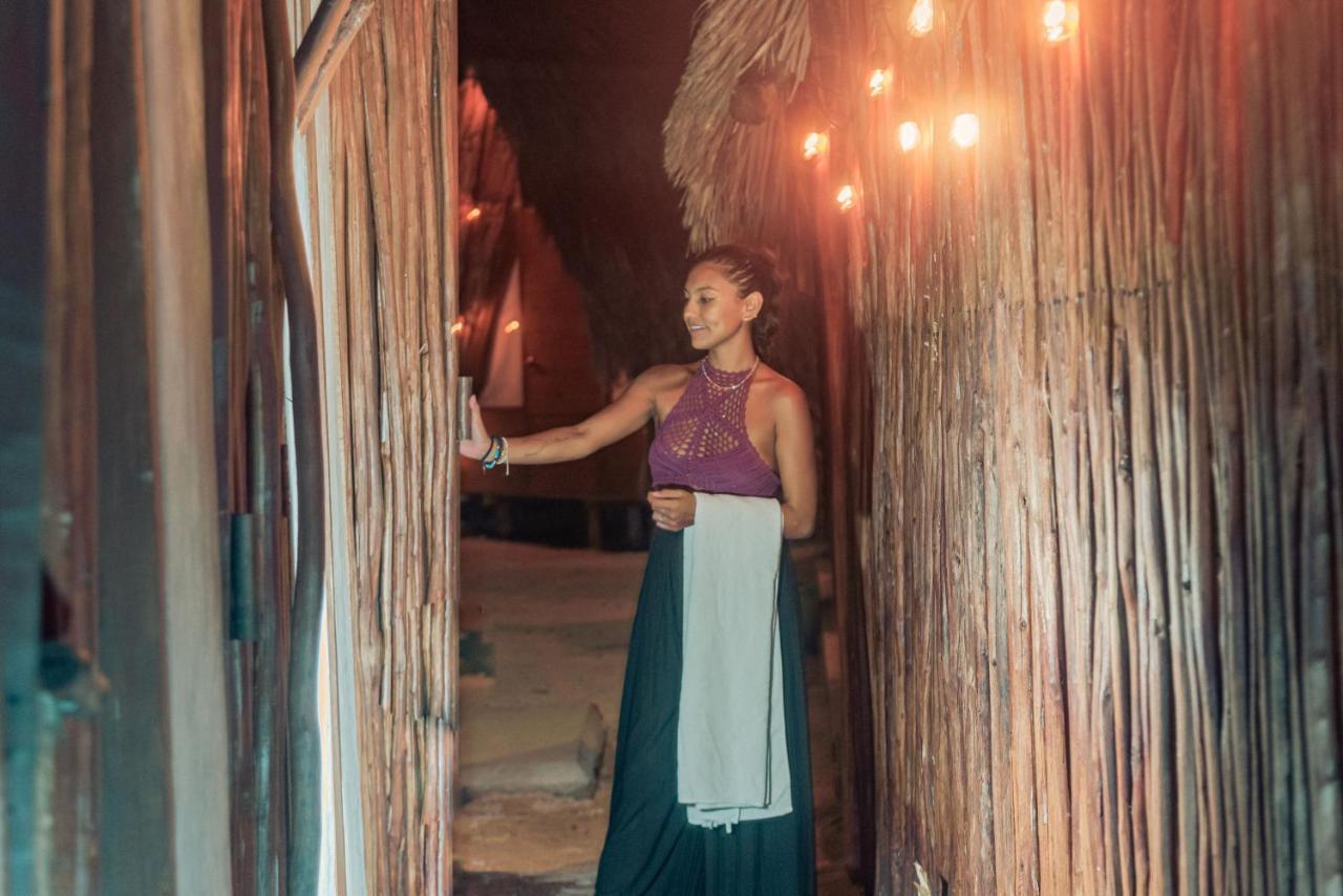 Mapache Hostel & Camping Holbox Extérieur photo