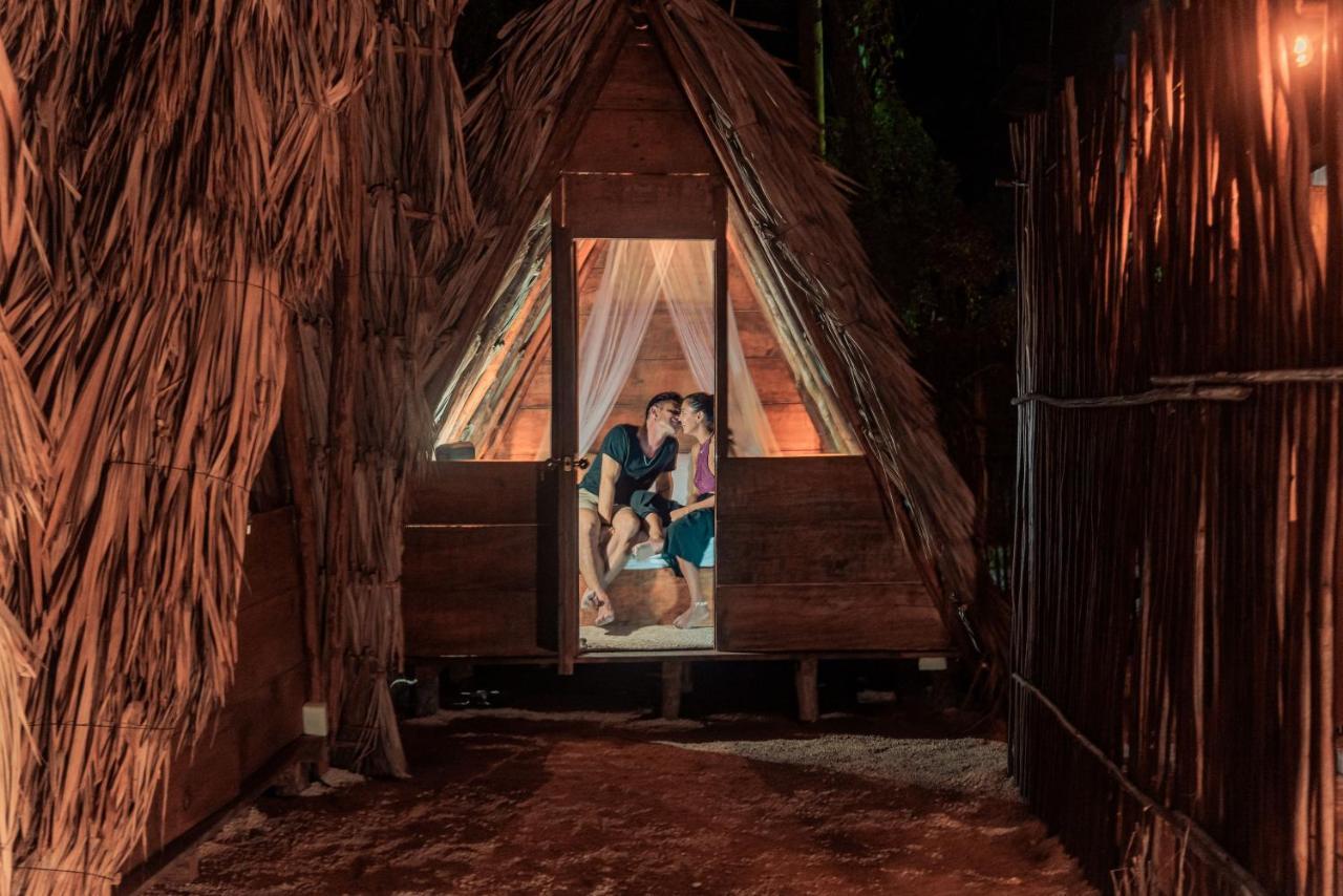 Mapache Hostel & Camping Holbox Extérieur photo