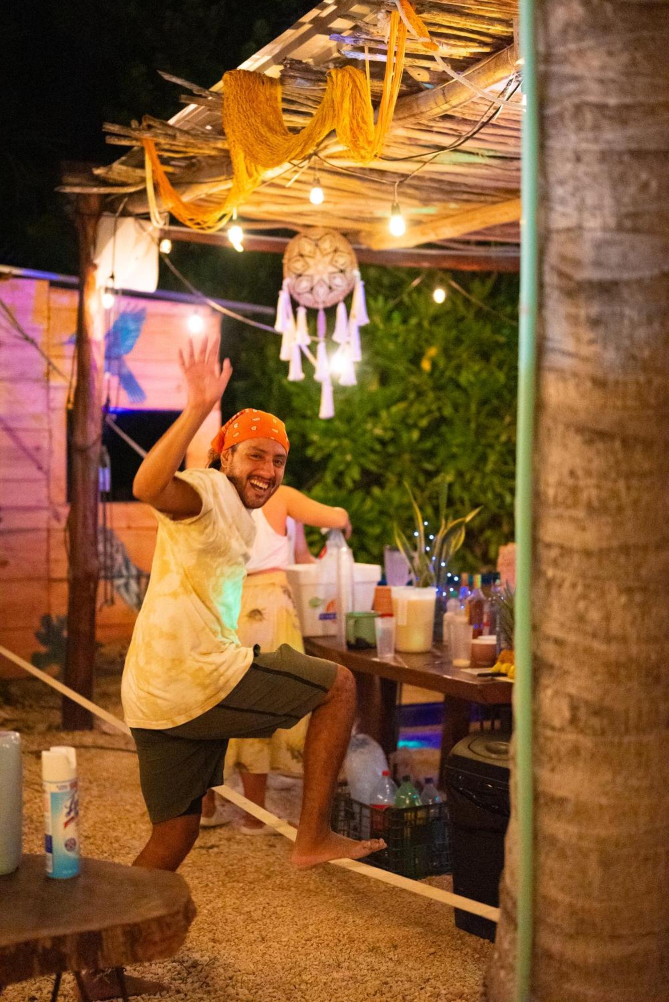 Mapache Hostel & Camping Holbox Extérieur photo