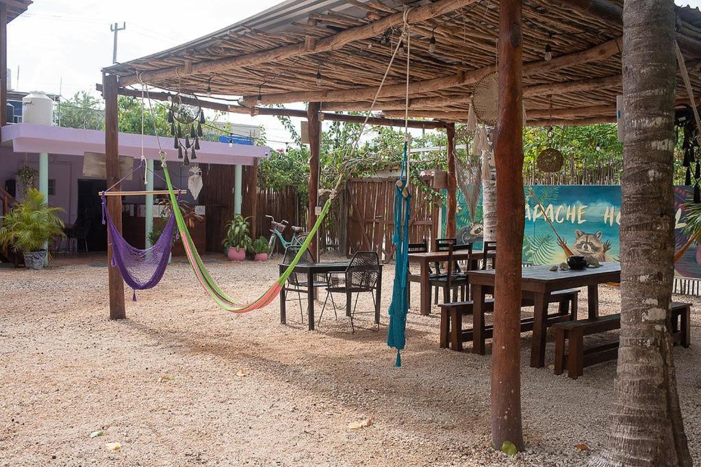 Mapache Hostel & Camping Holbox Extérieur photo