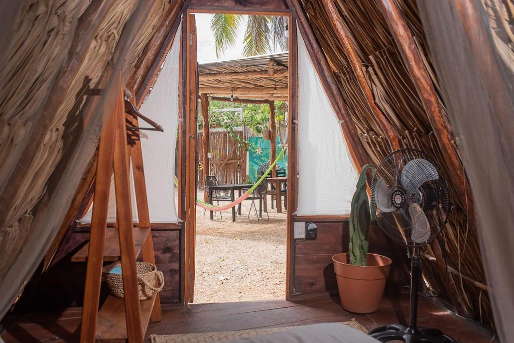 Mapache Hostel & Camping Holbox Extérieur photo