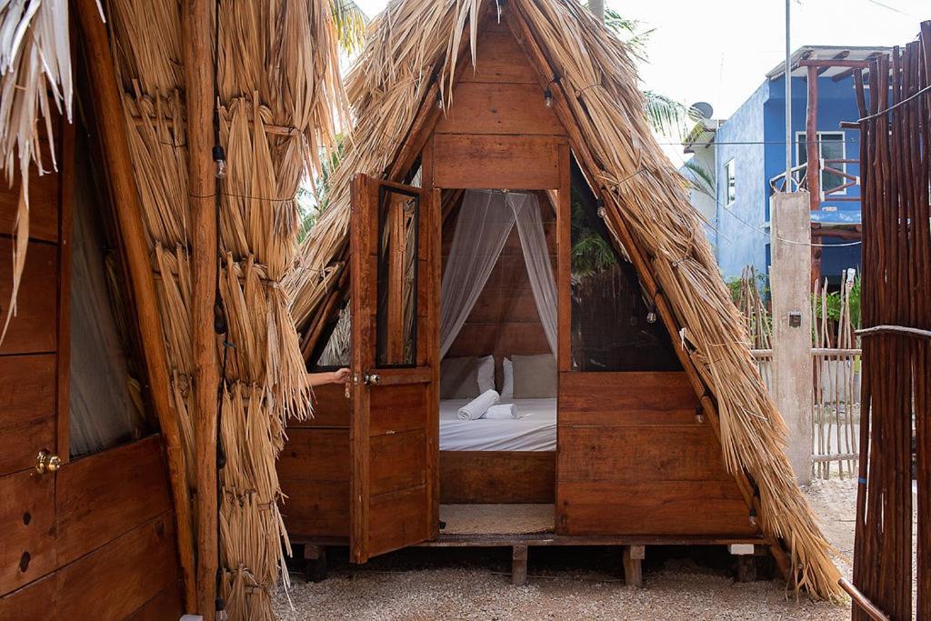 Mapache Hostel & Camping Holbox Extérieur photo